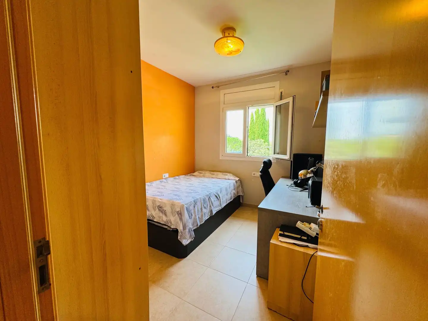 Bedroom of Houses for sale in Caldes de Malavella  with Air Conditioner, Terrace and Swimming Pool