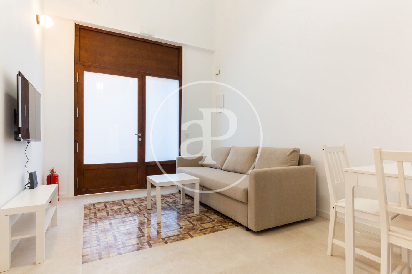 Sala d'estar de Loft en venda en  Valencia Capital amb Aire condicionat, Calefacció i Terrassa