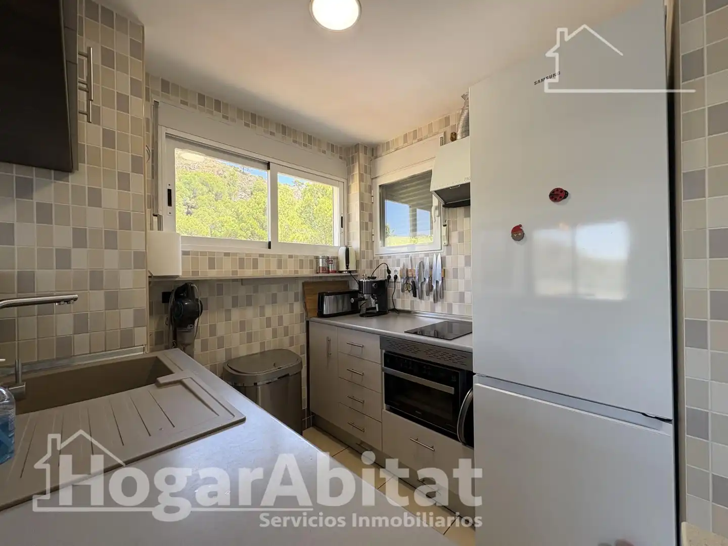 Cocina de Casa o chalet en venta en Almiserà con Aire acondicionado, Calefacción y Terraza