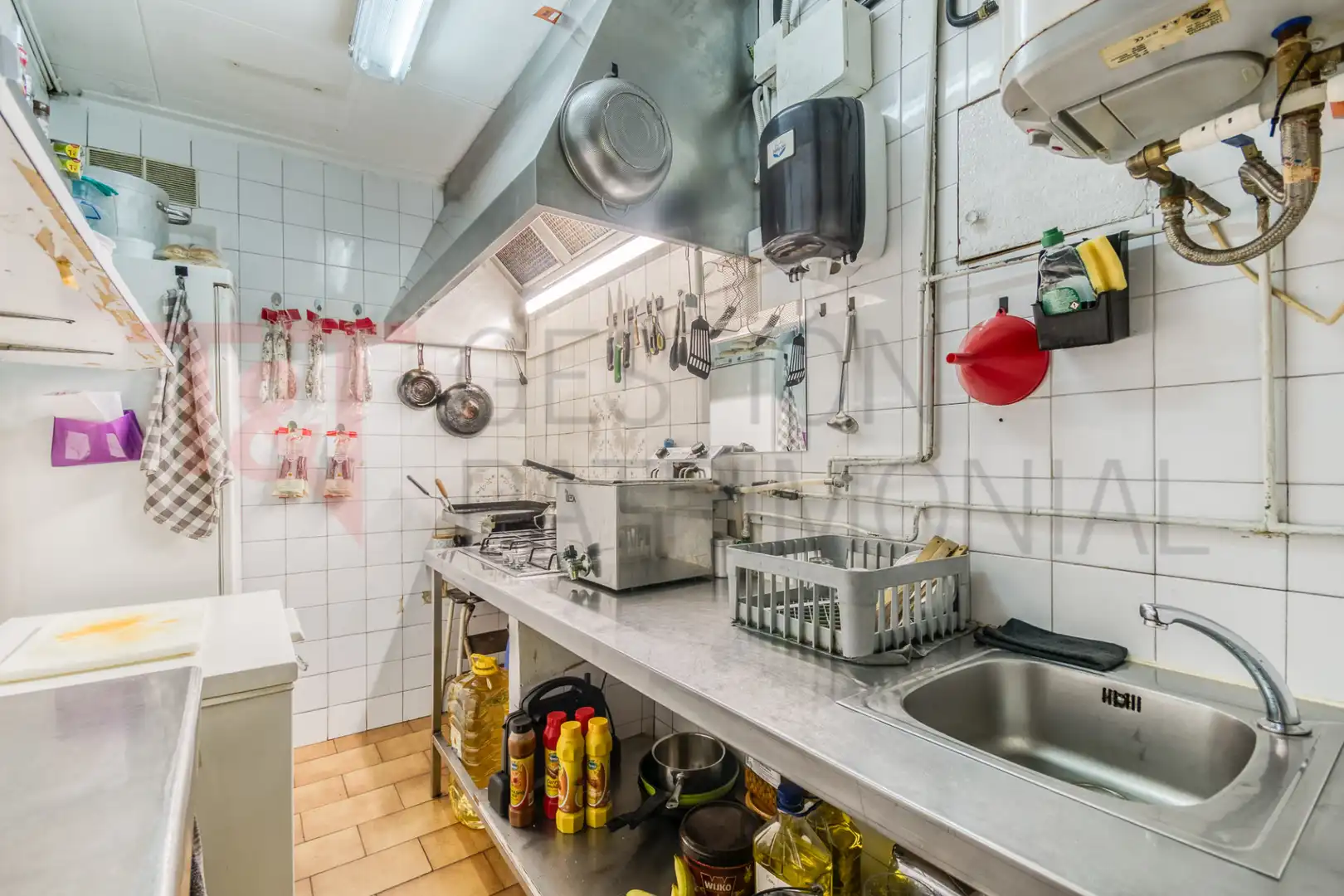 Cocina de Local en traspaso en Malgrat de Mar con Aire acondicionado, Calefacción y Terraza