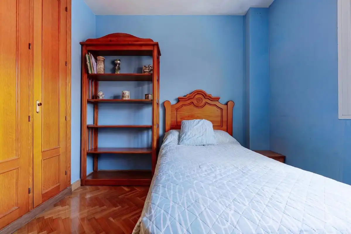 Dormitori de Casa adosada en venda en Getafe amb Aire condicionat, Calefacció i Jardí privat