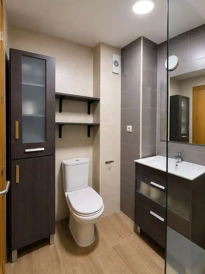 Badezimmer von Wohnung zum Verkauf in Vícar mit Terrasse und Möbliert