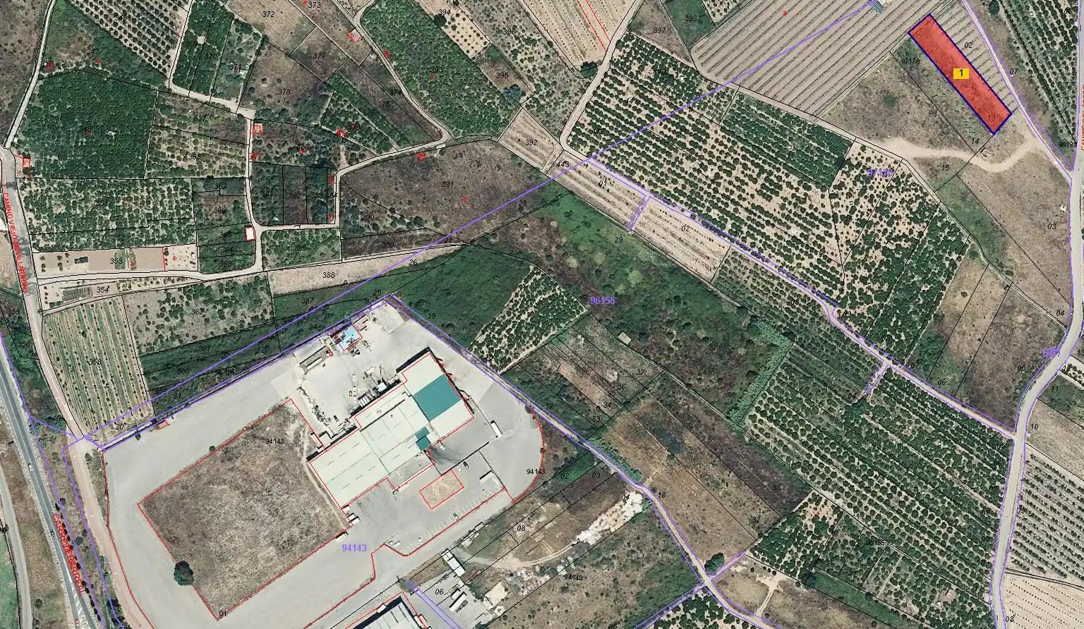 Terreny industrial en venda a Partida Poligono 45 428, imagen 4