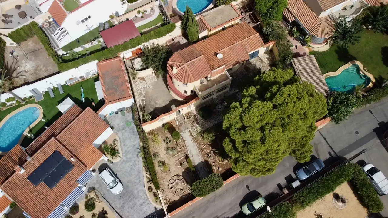 Vista exterior de Casa o chalet en venta en La Nucia con Jardín privado, Terraza y Trastero
