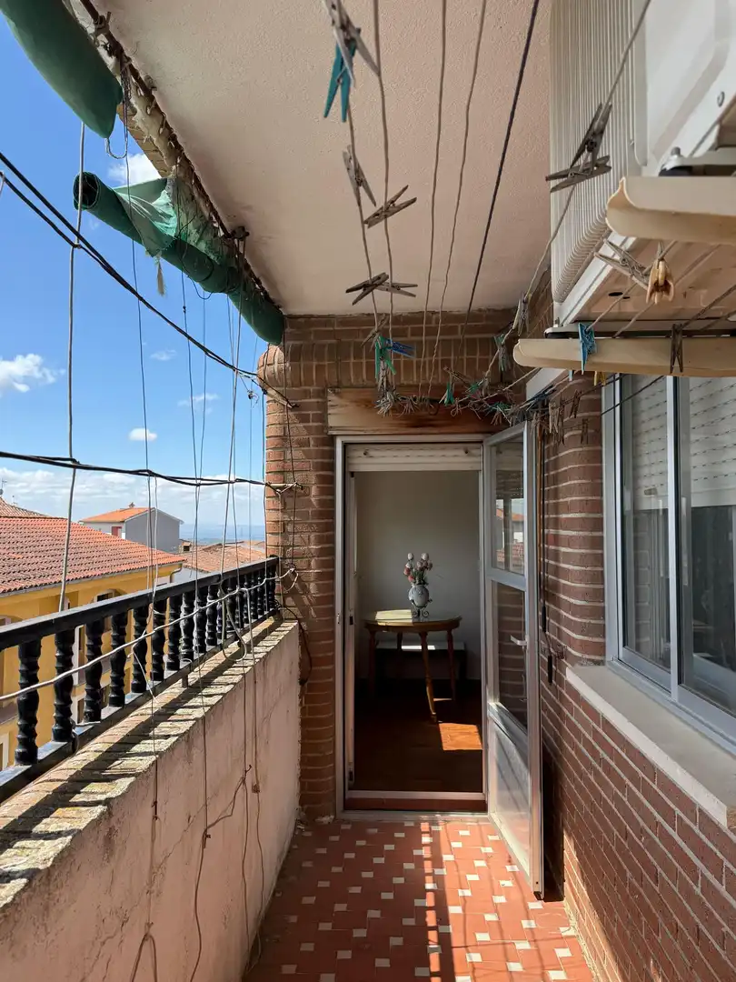 Balcony of Flat for sale in Jarandilla de la Vera  with Air Conditioner and Terrace
