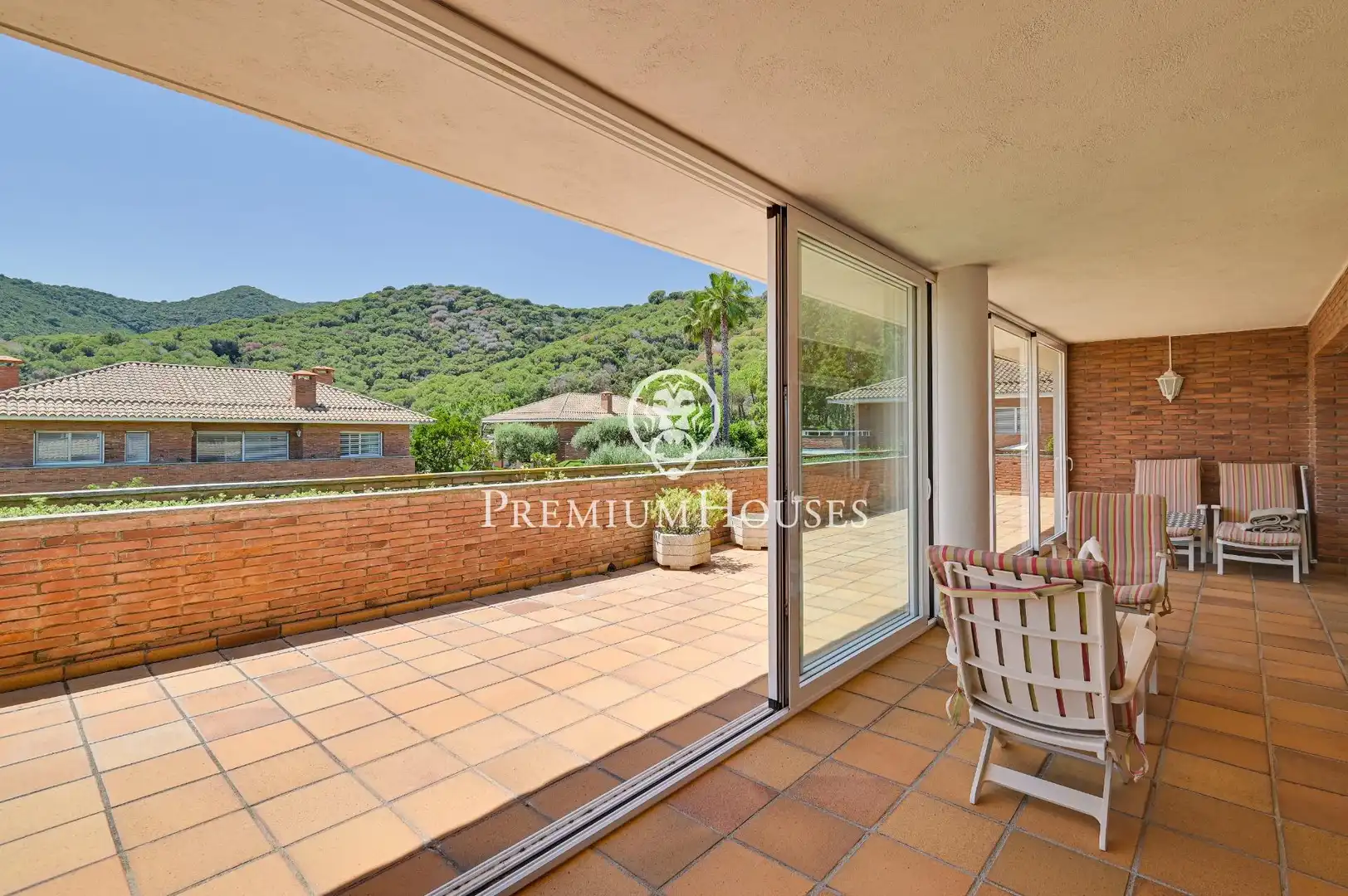 Terrassa de Casa o xalet de lloguer en Argentona amb Calefacció, Jardí privat i Terrassa