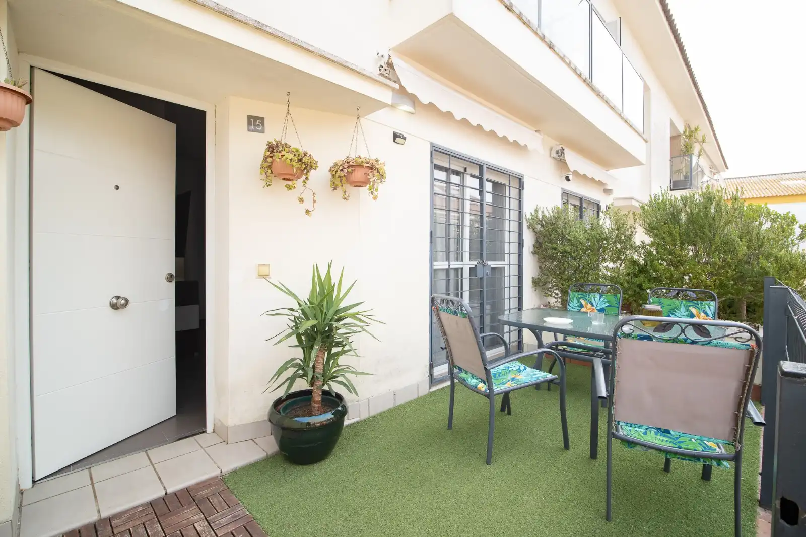 Terraza de Apartamento de alquiler en Sanlúcar de Barrameda con Terraza, Amueblado y Horno