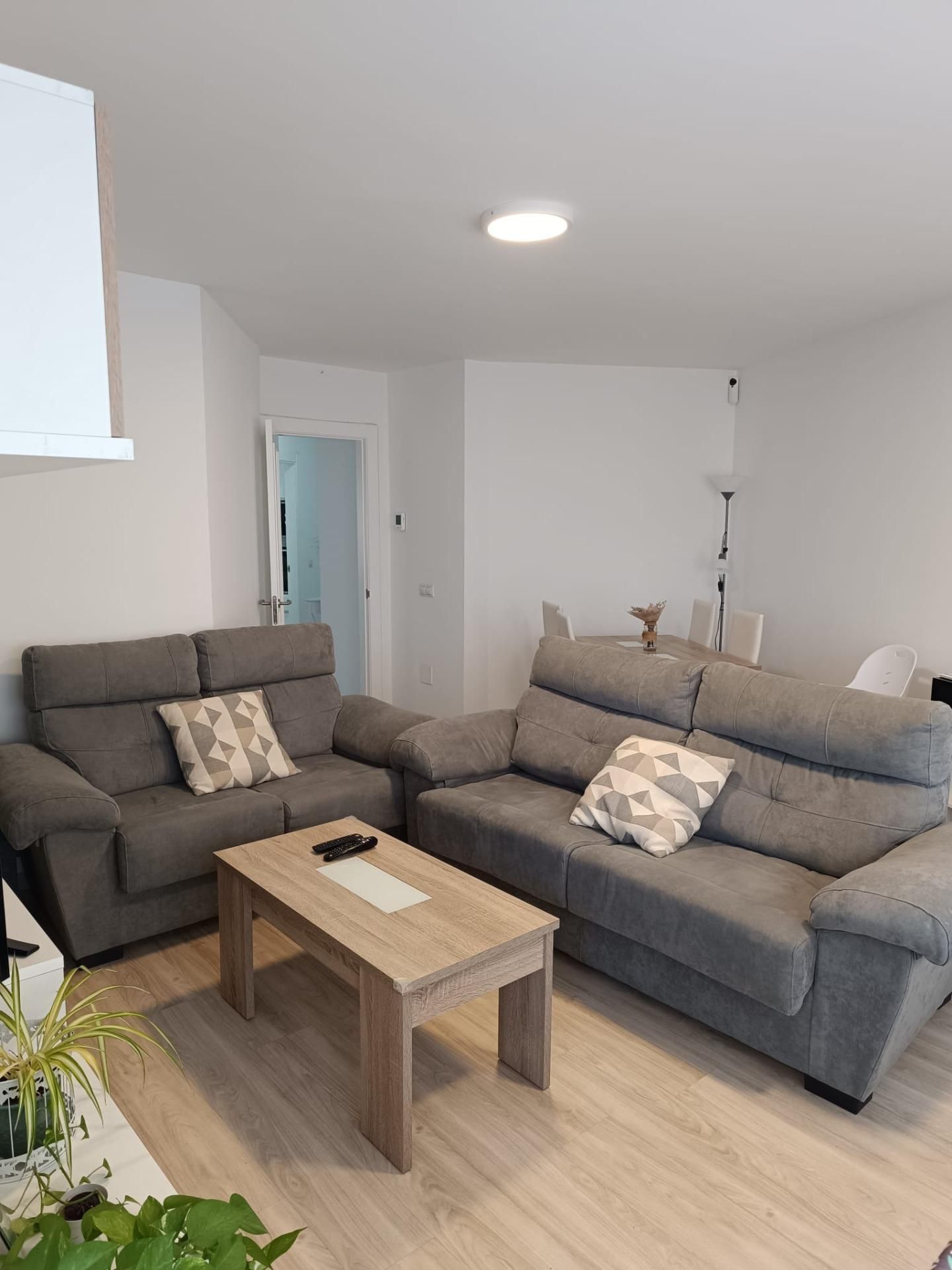 Living room of Flat for sale in Málaga Capital  with Air Conditioner, Heating and Private garden