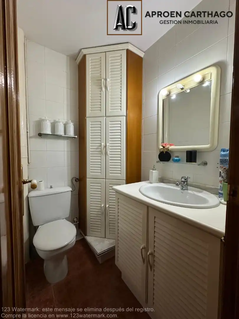 Baño de Casa o chalet en venta en Cartagena con Aire acondicionado, Calefacción y Jardín privado