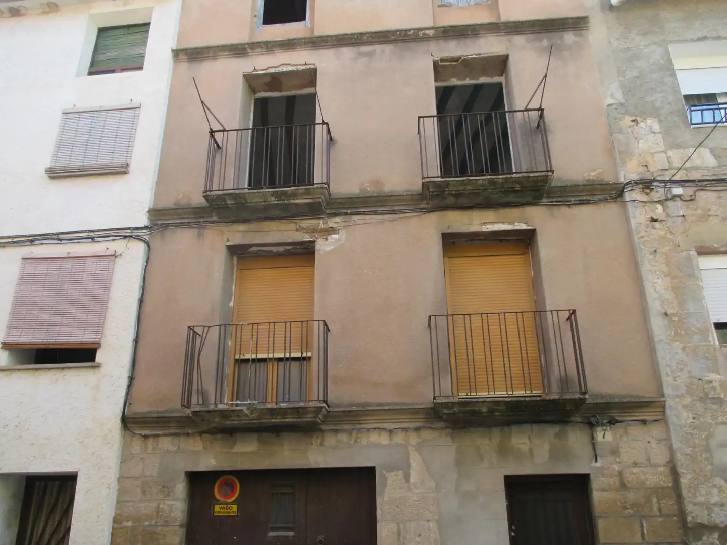 Vista exterior de Casa o chalet en venta en Maella con Balcón