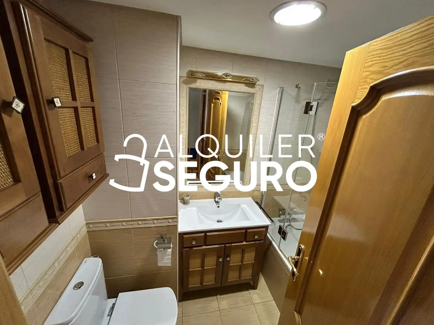 Bany de Pis de lloguer en Alcalá de Henares amb Aire condicionat, Calefacció i Terrassa