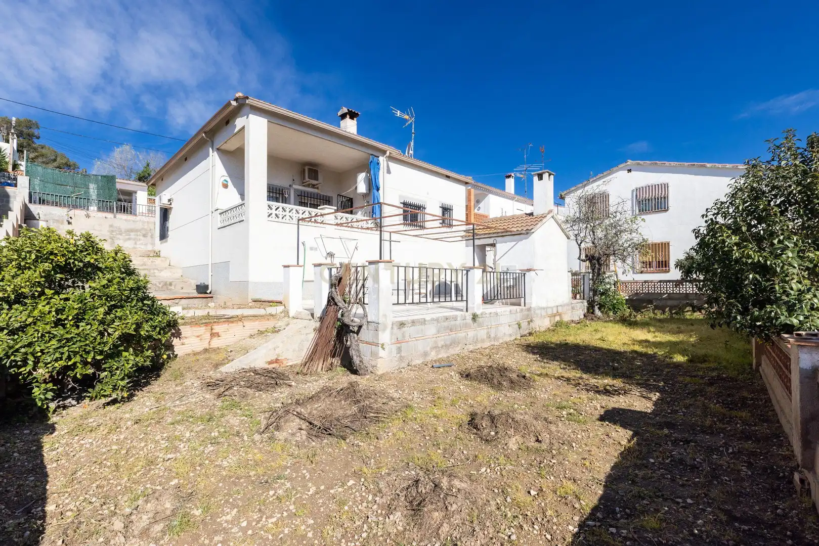 Exterior view of Houses for sale in Olivella  with Private garden, Storage room and Swimming Pool