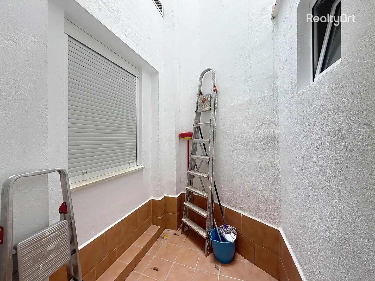 Terraza de Piso de alquiler en Sevilla con Aire acondicionado y Amueblado