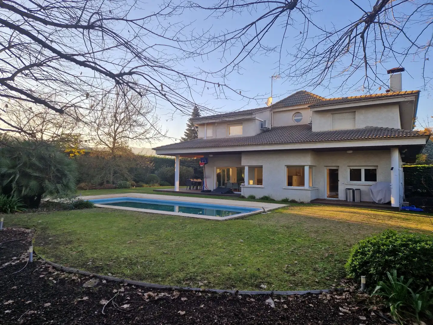 Jardín de Casa o chalet en venta en Santa Coloma de Farners con Aire acondicionado, Calefacción y Jardín privado