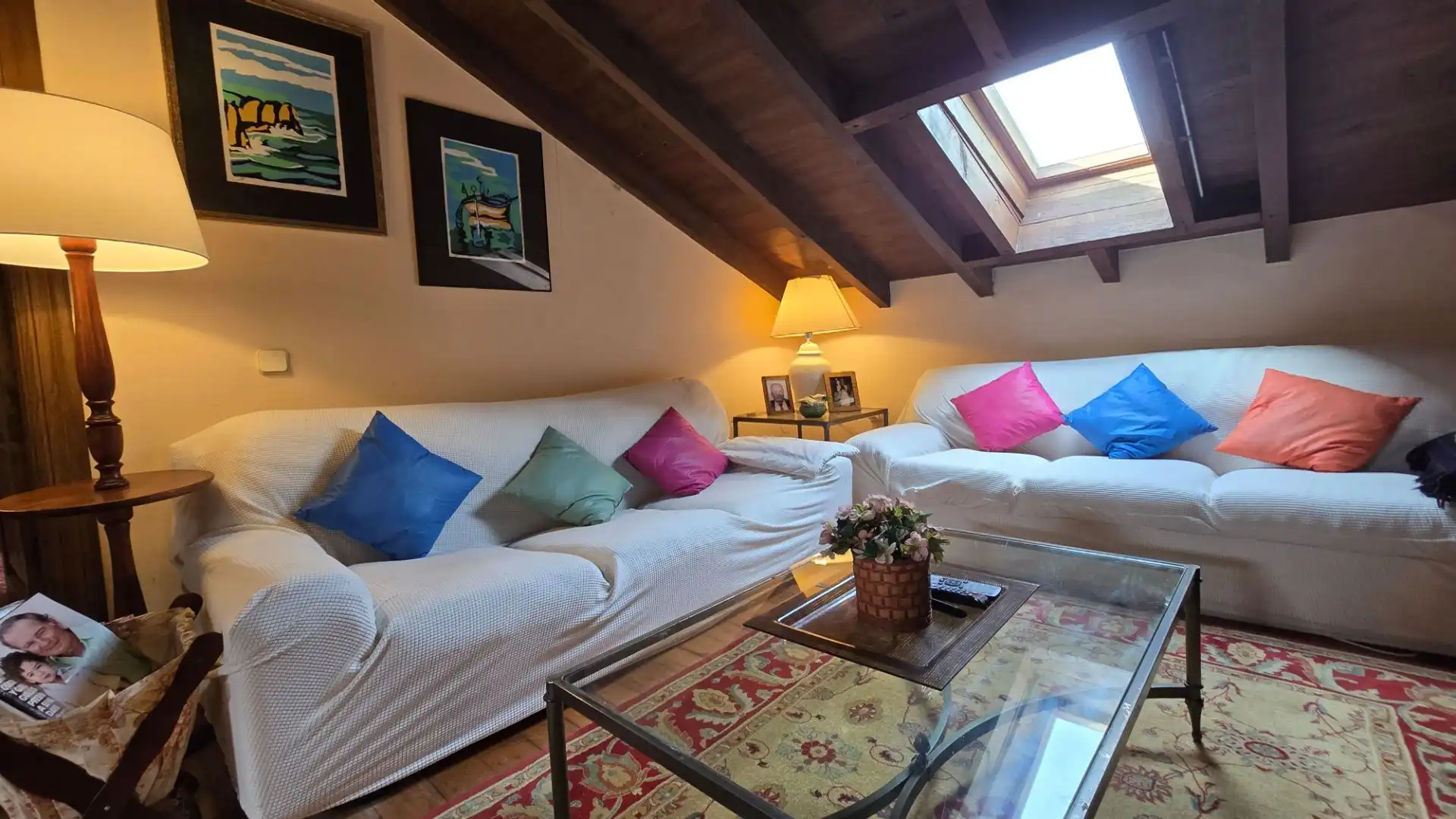 Living room of Houses for sale in Llanes  with Heating, Private garden and Terrace