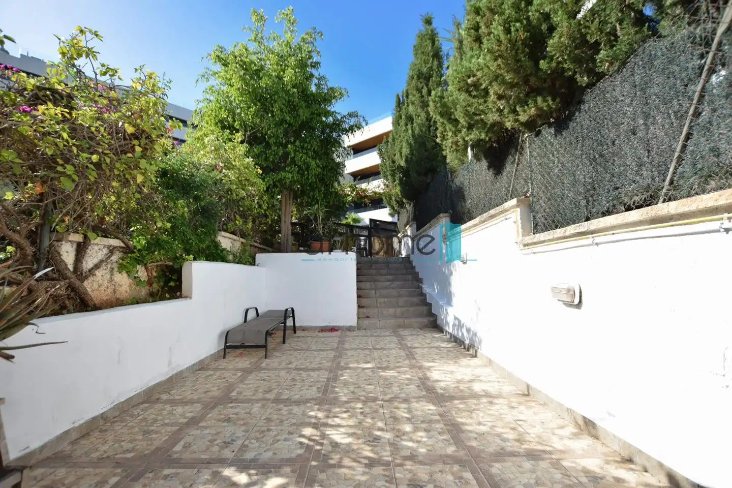 Terrasse von Einfamilien-Reihenhaus zur Miete in Sagunto / Sagunt mit Klimaanlage, Parkett und Terrasse