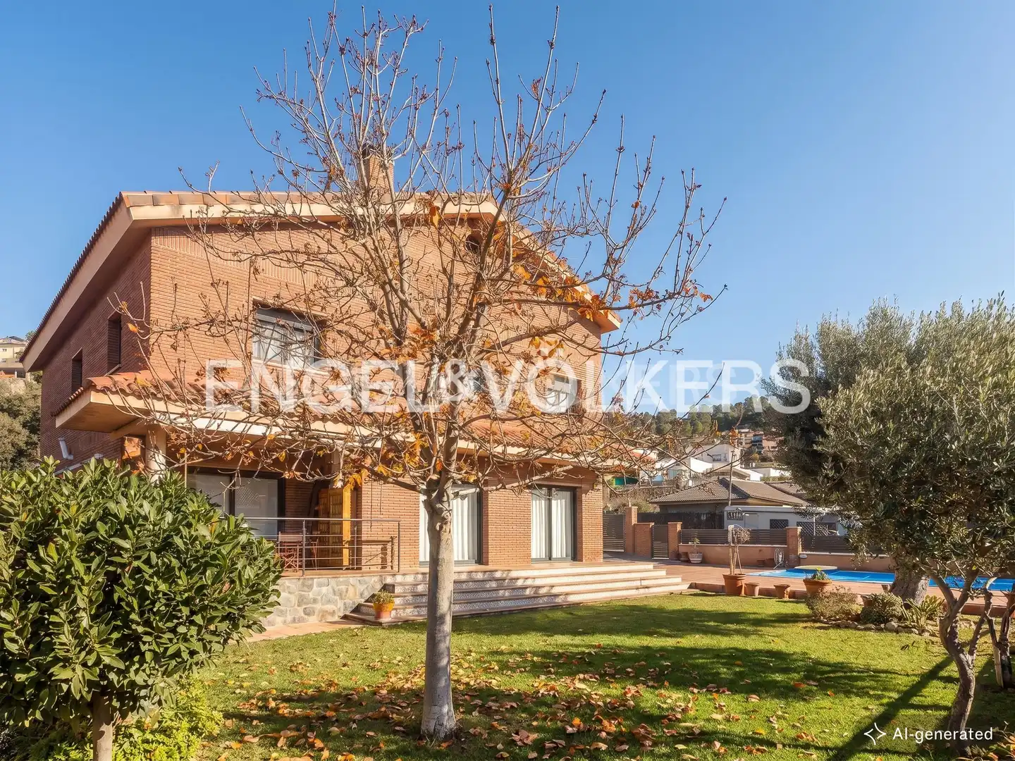 Vista exterior de Casa o xalet en venda en Castellgalí amb Aire condicionat, Calefacció i Jardí privat