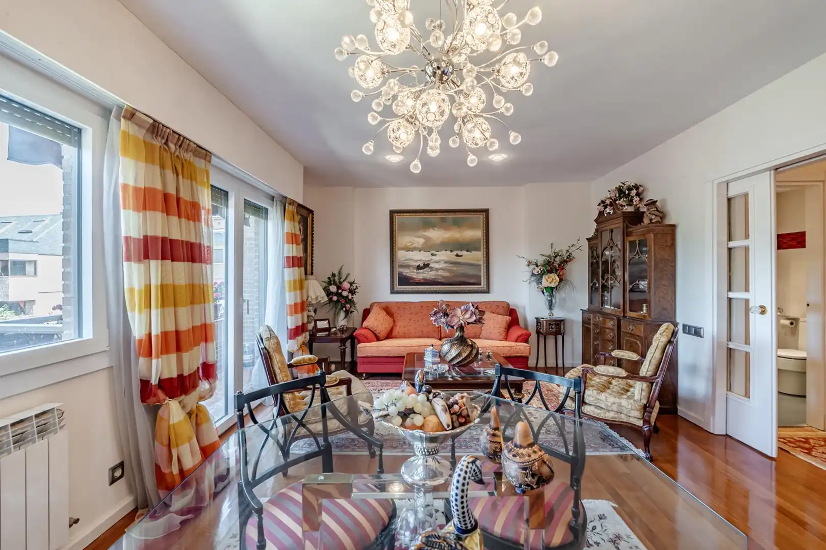 Wohnzimmer von Maisonette zum Verkauf in Majadahonda mit Heizung, Privatgarten und Terrasse