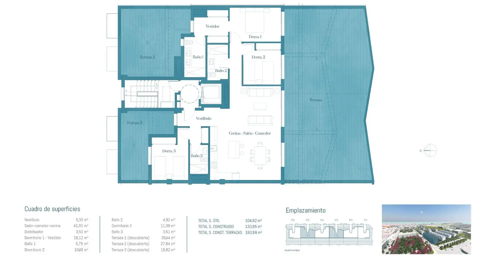 Ático con piscina en venta en Las Lagunas, imagen 8