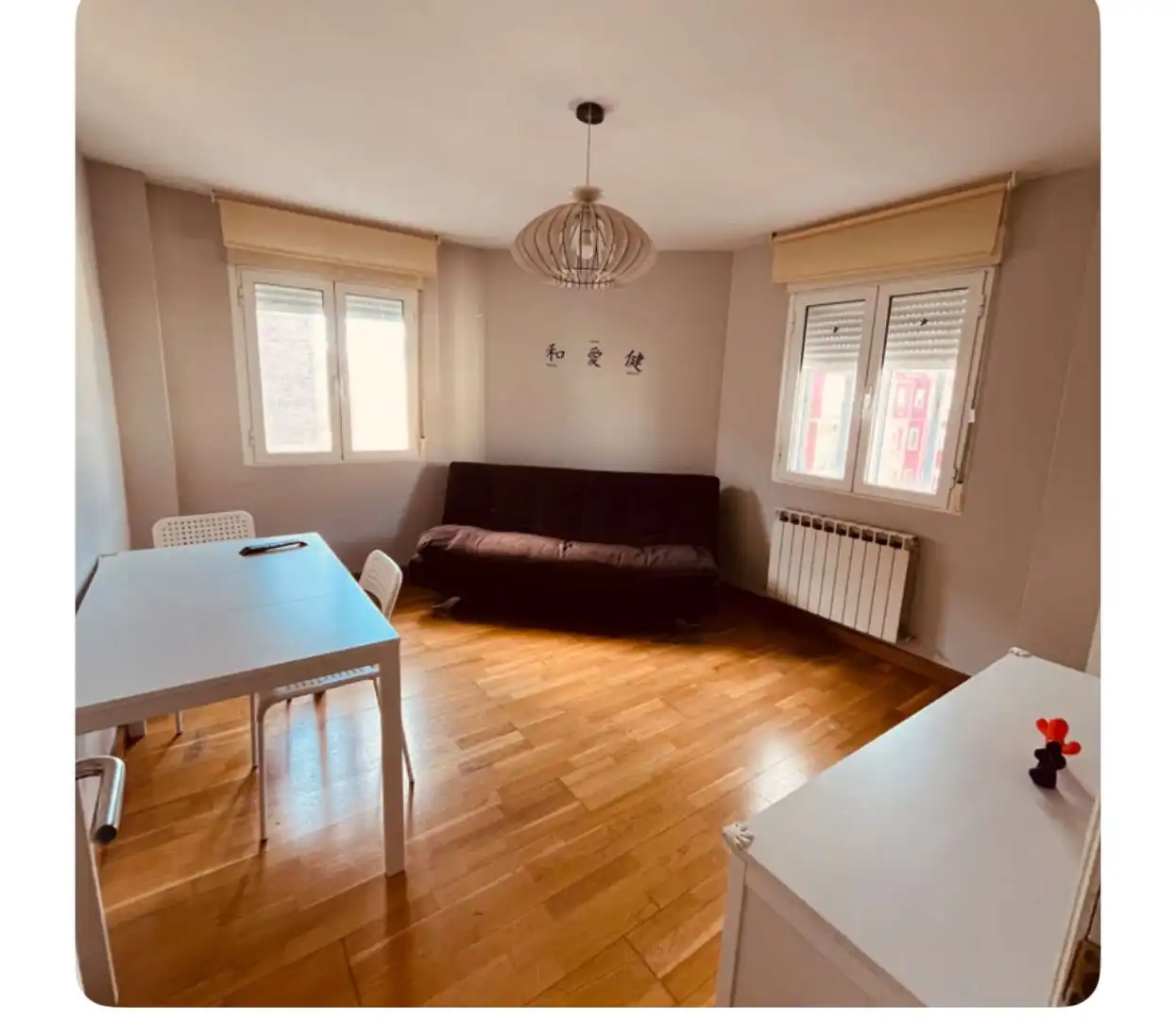 Sala de estar de Apartamento para compartir en Zaragoza con Aire acondicionado, Calefacción y Terraza