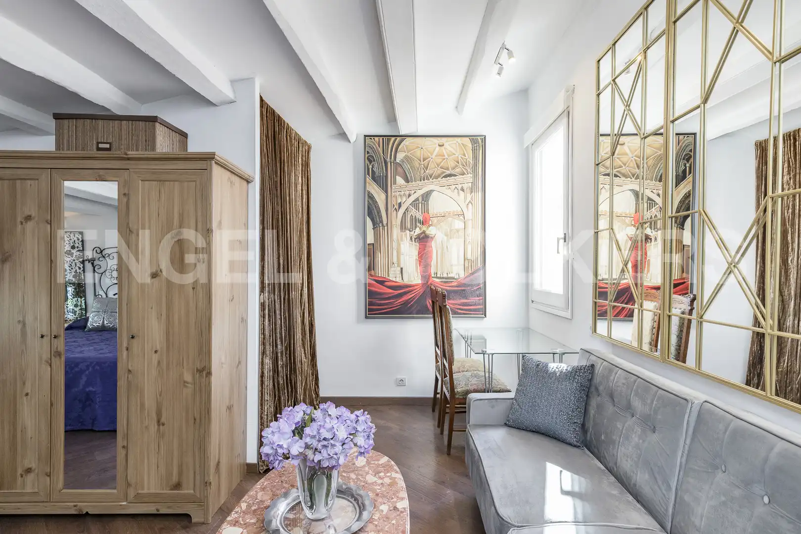Sala de estar de Finca rústica en venta en Canet de Mar con Aire acondicionado, Calefacción y Jardín privado