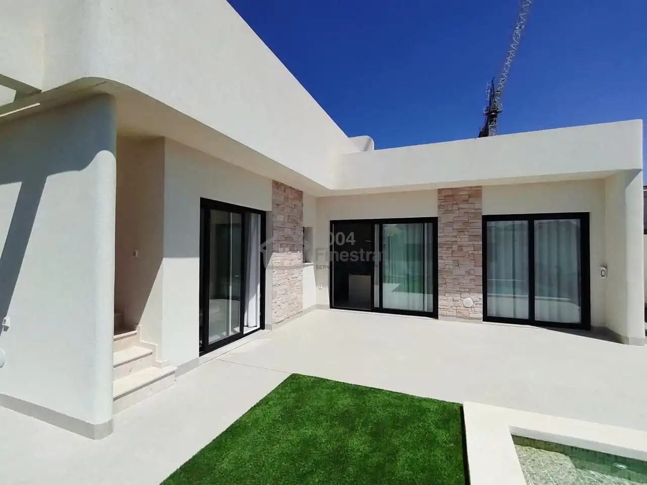Terraza de Casa o chalet en venta en Torre-Pacheco con Aire acondicionado, Jardín privado y Terraza