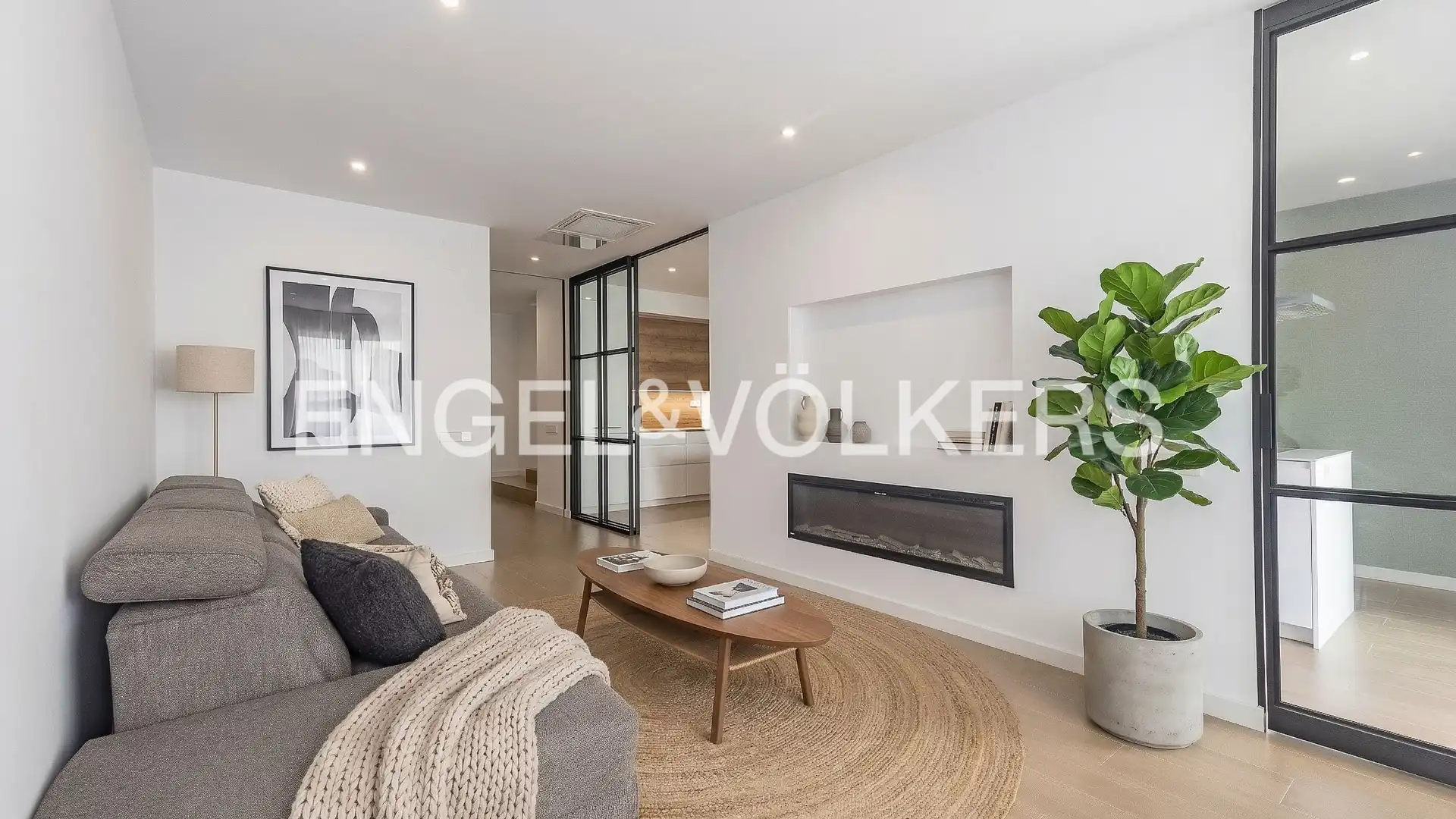 Sala d'estar de Casa o xalet en venda en Terrassa amb Aire condicionat, Calefacció i Terrassa