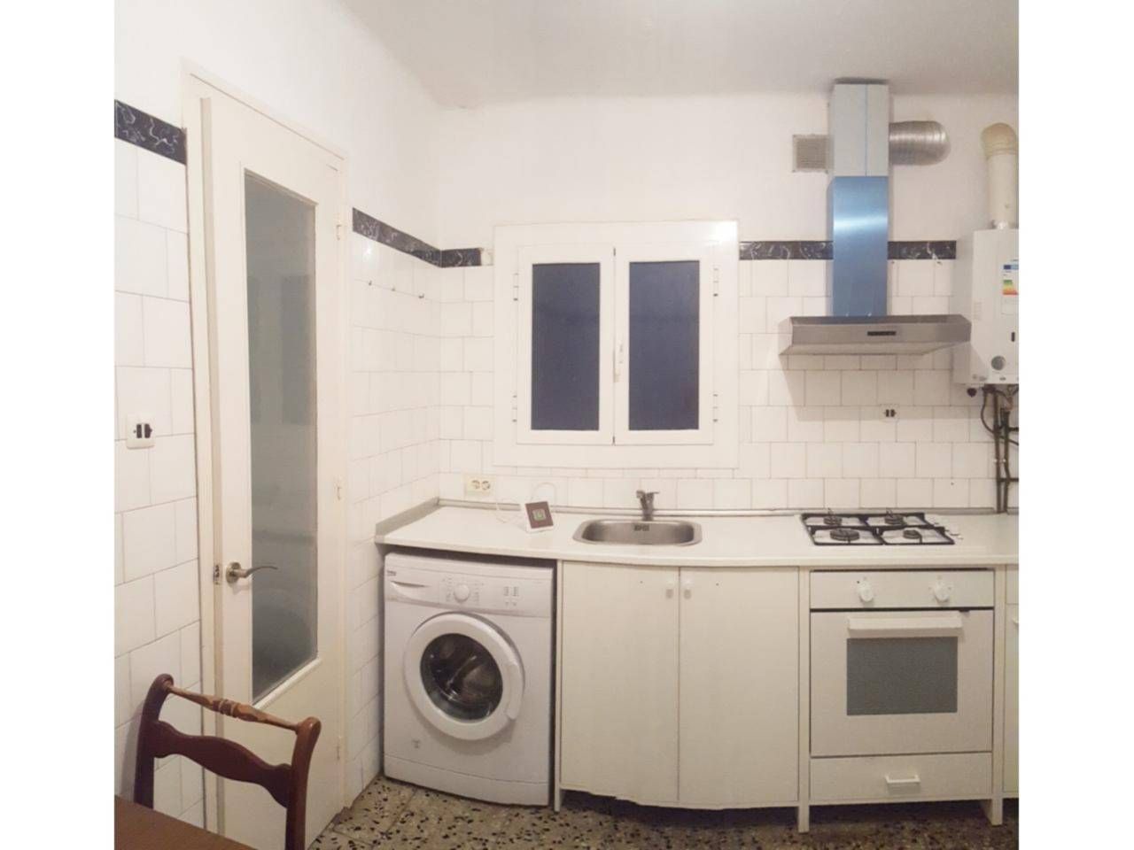 Küche von Maisonette zum Verkauf in Sabadell mit Heizung, Parkett und Terrasse