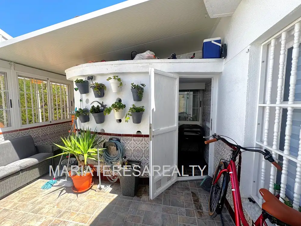 Terraza de Planta baja en venta en Los Alcázares con Aire acondicionado, Terraza y Amueblado