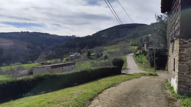 Vista exterior de Casa adosada en venda en Cudillero
