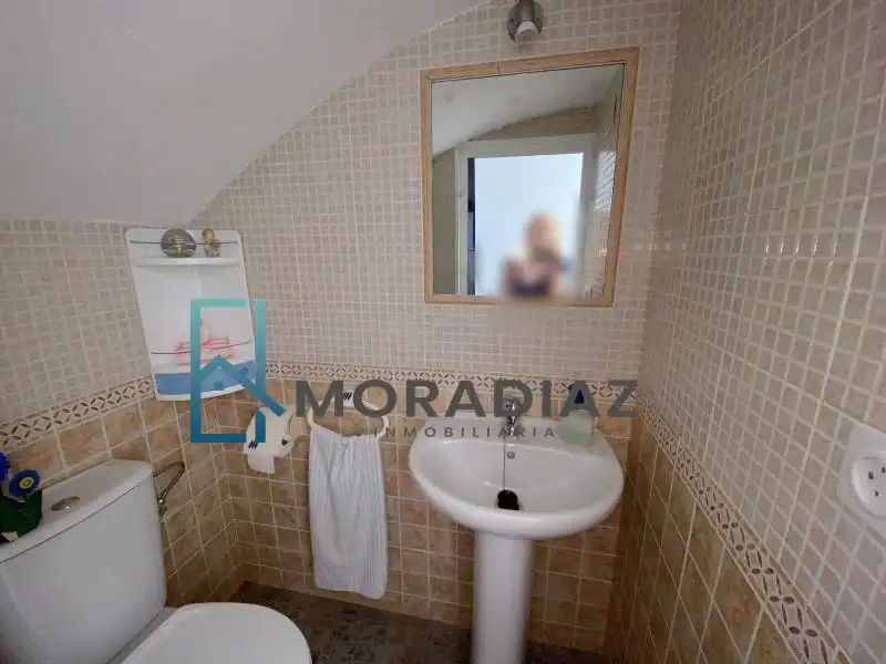 Bany de Casa adosada en venda en Don Benito amb Aire condicionat, Calefacció i Terrassa