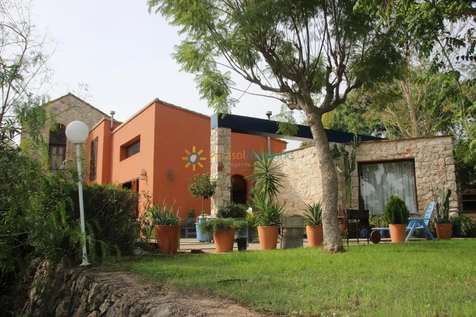 Vista exterior de Casa o chalet en venta en Llocnou de Sant Jeroni con Jardín privado, Terraza y Trastero