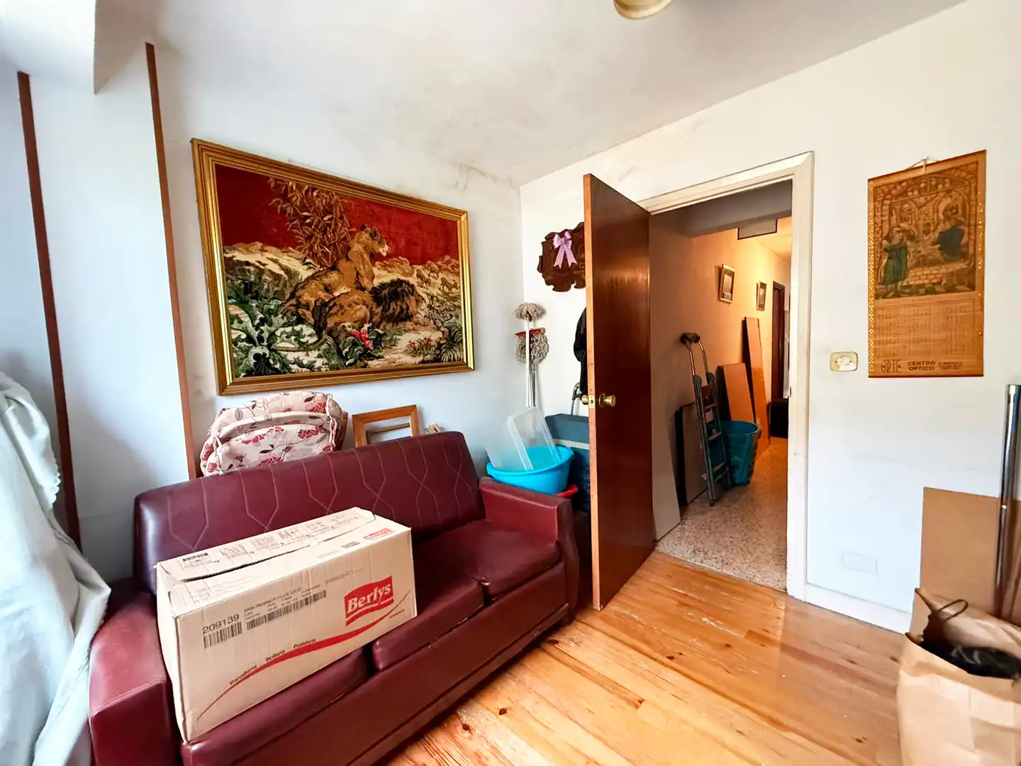 Sala de estar de Piso en venta en Andoain con Trastero, Amueblado y Balcón