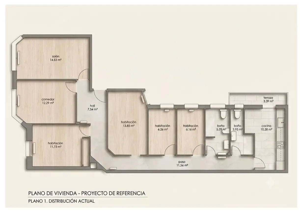 Flat for sale in León Capital   with Heating and Terrace