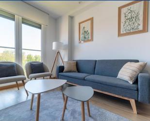 Sala d'estar de Apartament de lloguer en Baiona