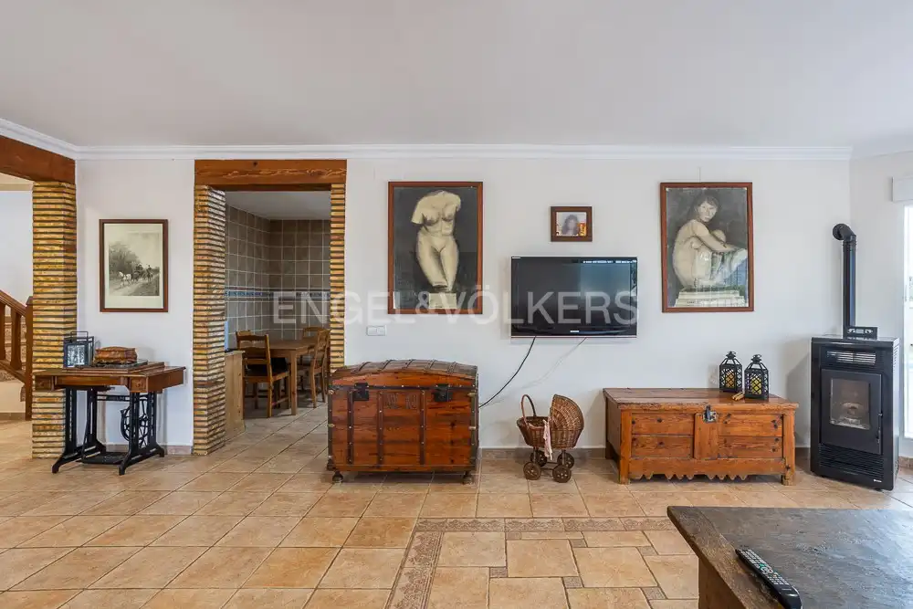 Living room of Country homes for rent in Dénia  with Air Conditioner, Heating and Private garden