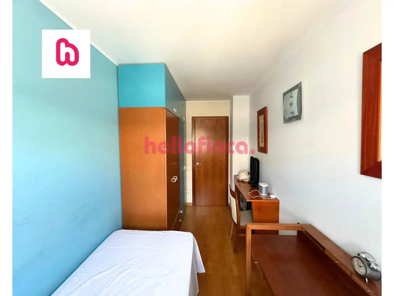 Schlafzimmer von Maisonette zum Verkauf in Badalona mit Heizung, Parkett und Terrasse