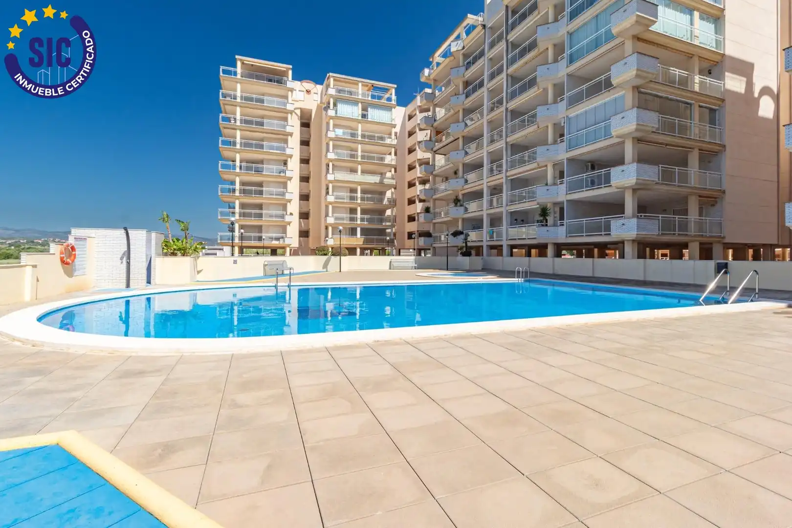 Piscina de Apartament en venda en Peñíscola / Peníscola amb Terrassa, Moblat i Piscina comunitària