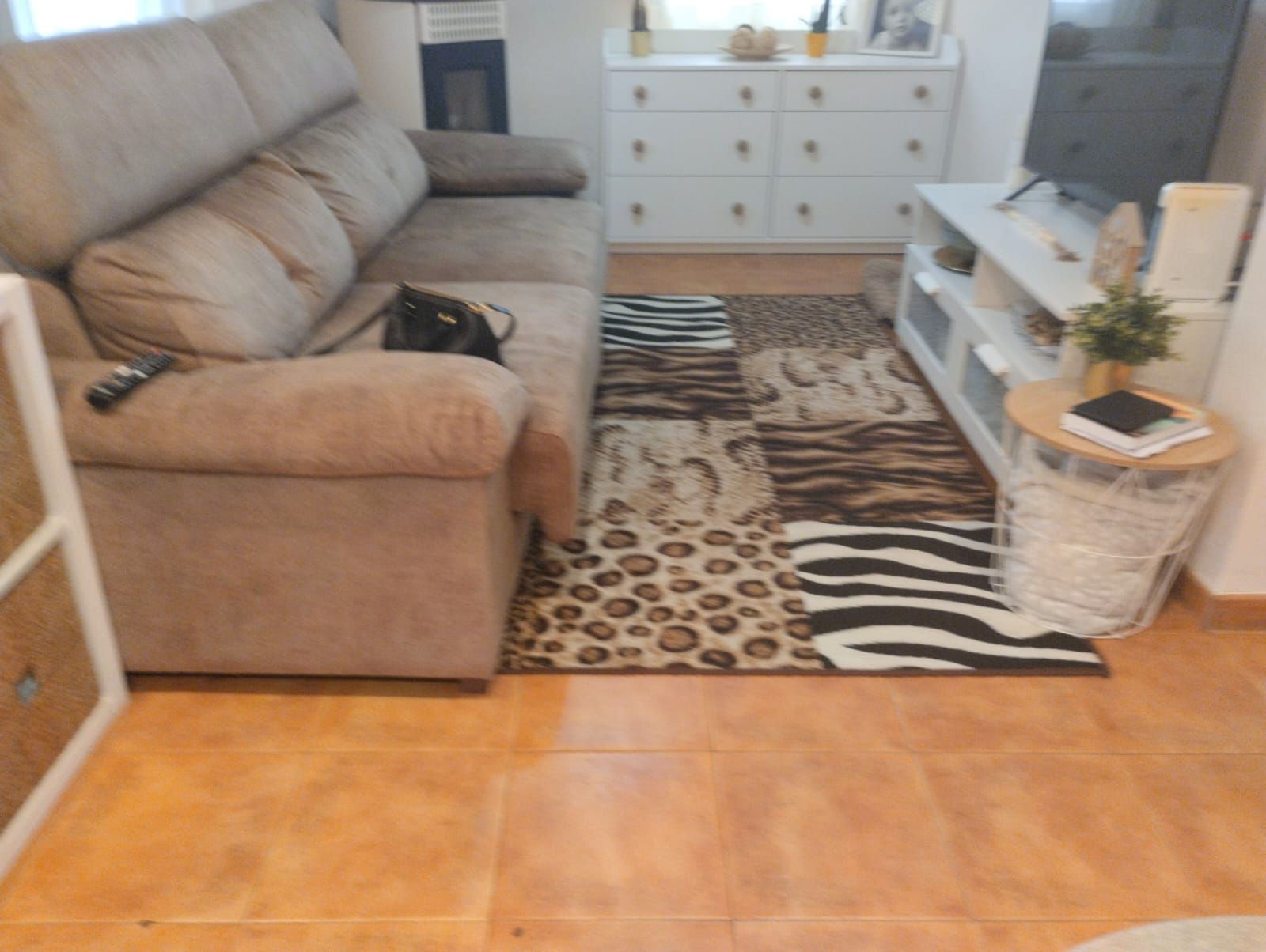 Living room of House or chalet for sale in Rasines  with Heating, Private garden and Parquet flooring