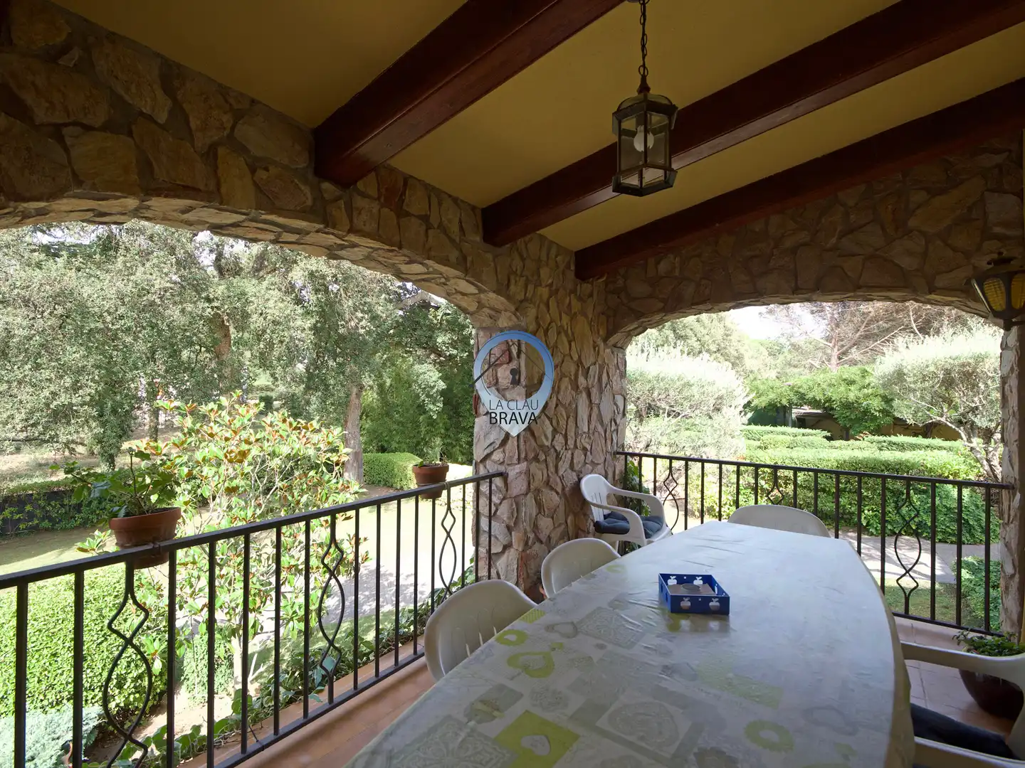 Jardí de Casa o xalet en venda en Caldes de Malavella amb Calefacció, Jardí privat i Terrassa