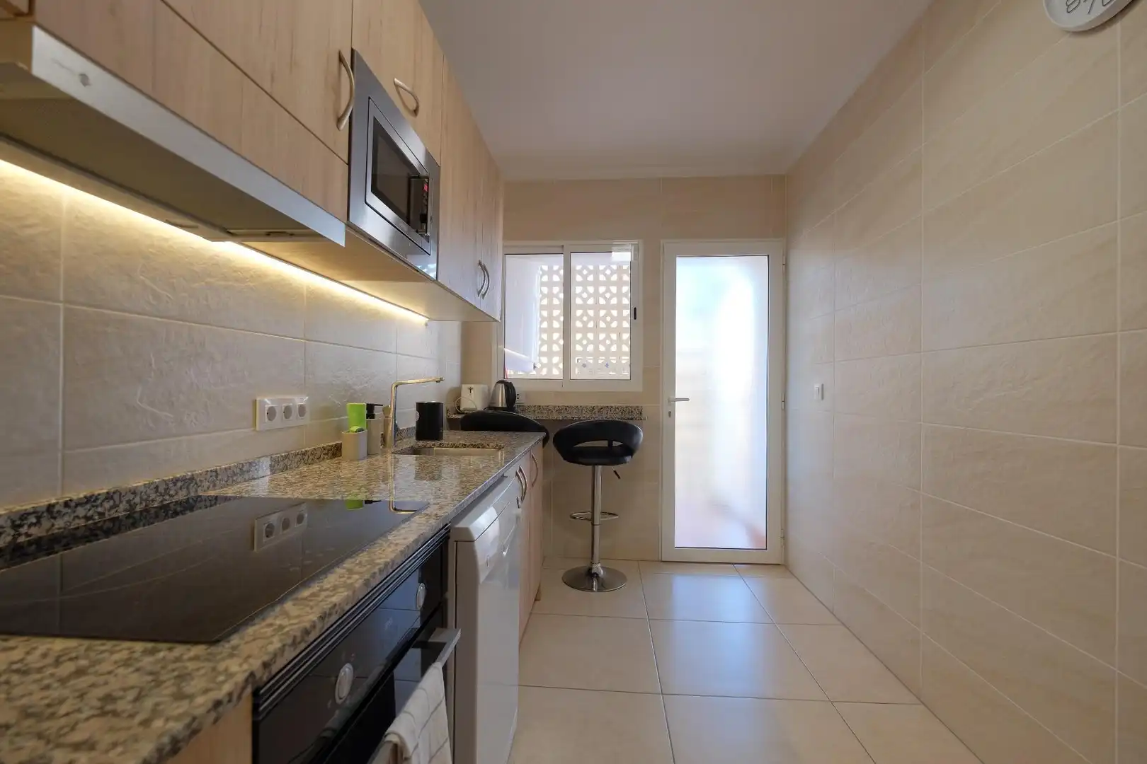 Cocina de Apartamento en venta en Calpe / Calp con Terraza y Amueblado