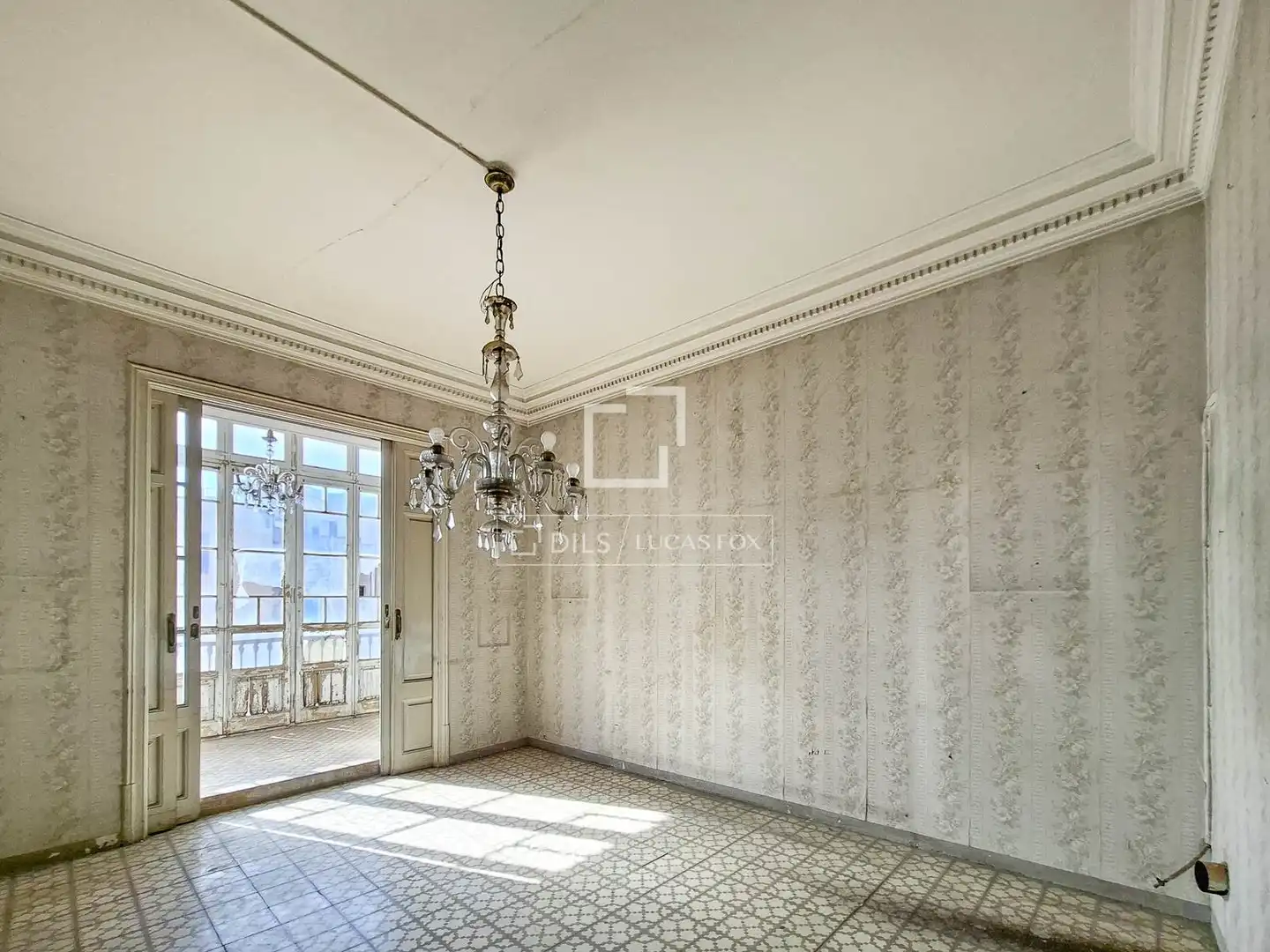 Comedor de Piso en venta en Barcelona con Terraza y Balcón