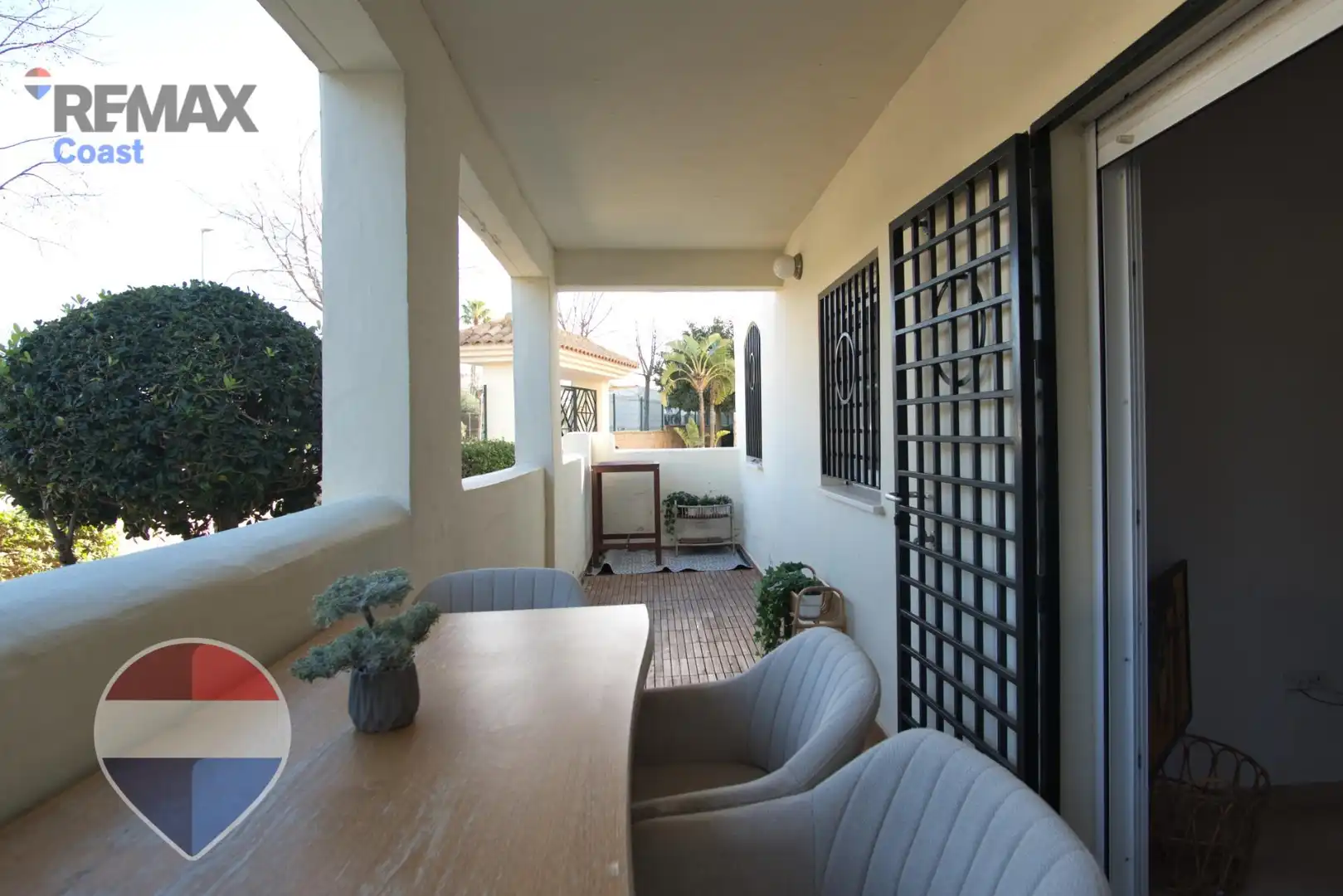 Außenansicht von Wohnung zum Verkauf in Benalmádena mit Klimaanlage, Privatgarten und Gemeinschaftspool