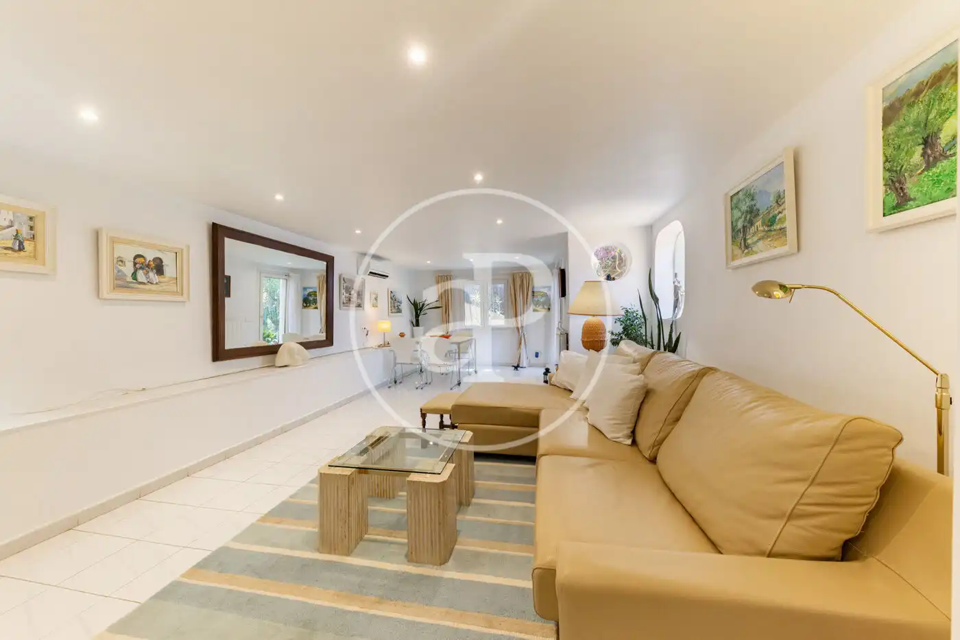 Living room of Flat for rent in Calvià  with Air Conditioner, Heating and Private garden