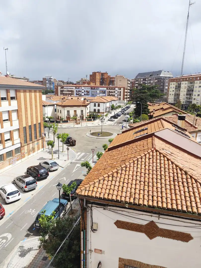 Vista exterior de Piso en venta en Palencia con Calefacción y Trastero