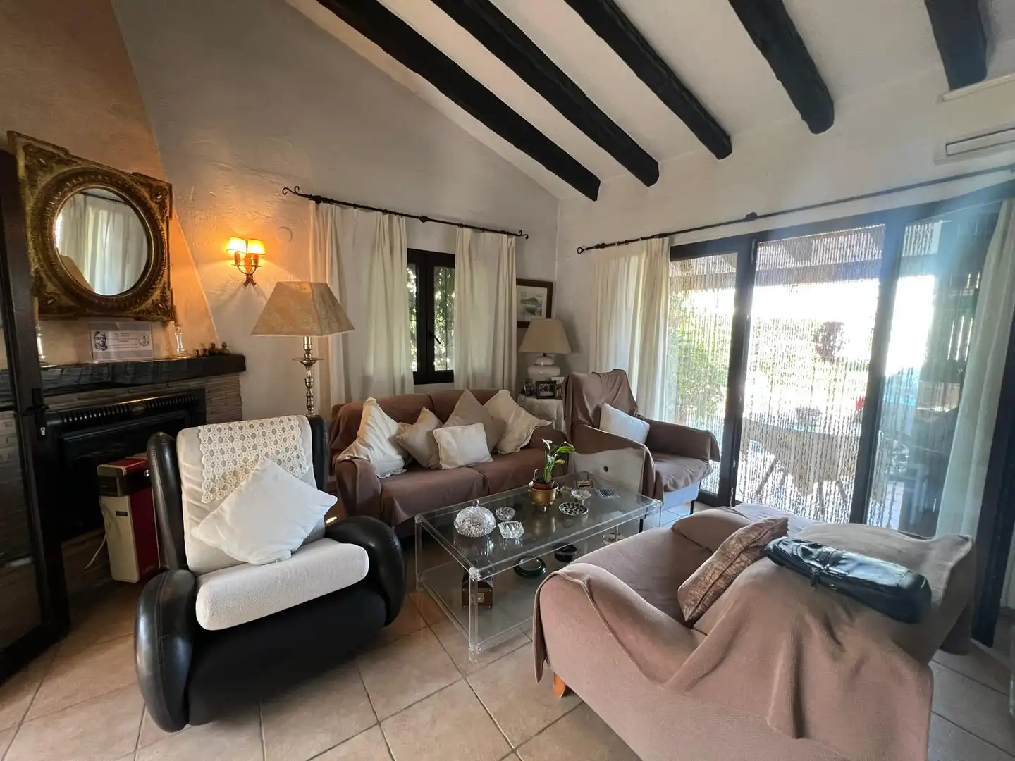 Living room of Houses for sale in Dénia  with Air Conditioner, Heating and Storage room
