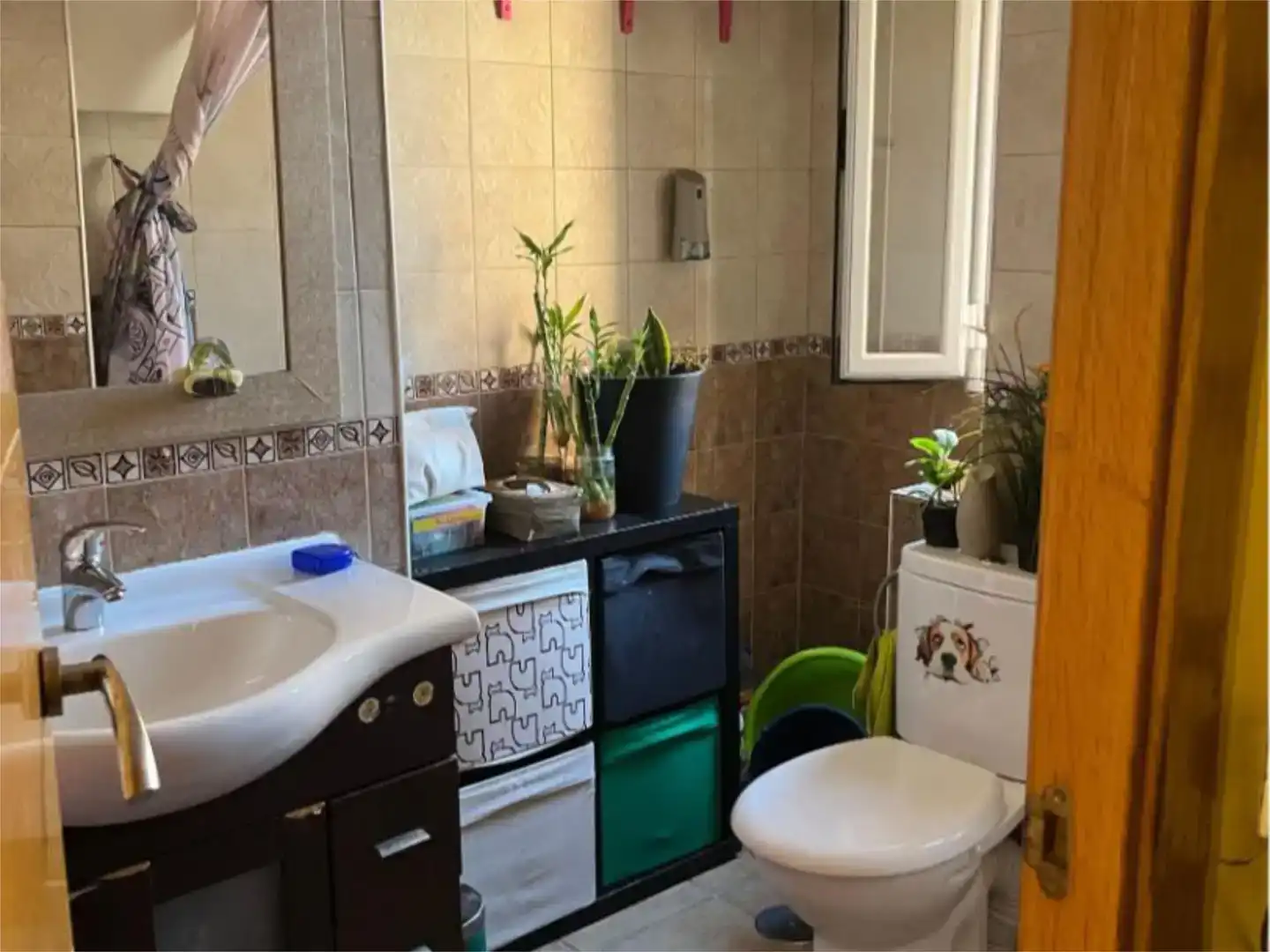 Badezimmer von Wohnung zum Verkauf in Torrejón de Ardoz mit Klimaanlage und Schwimmbad