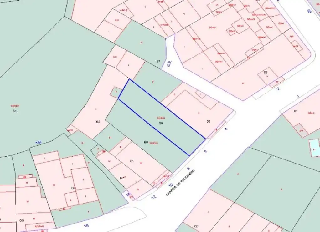 Wohnbaugrundstück zum Verkauf in Balsareny