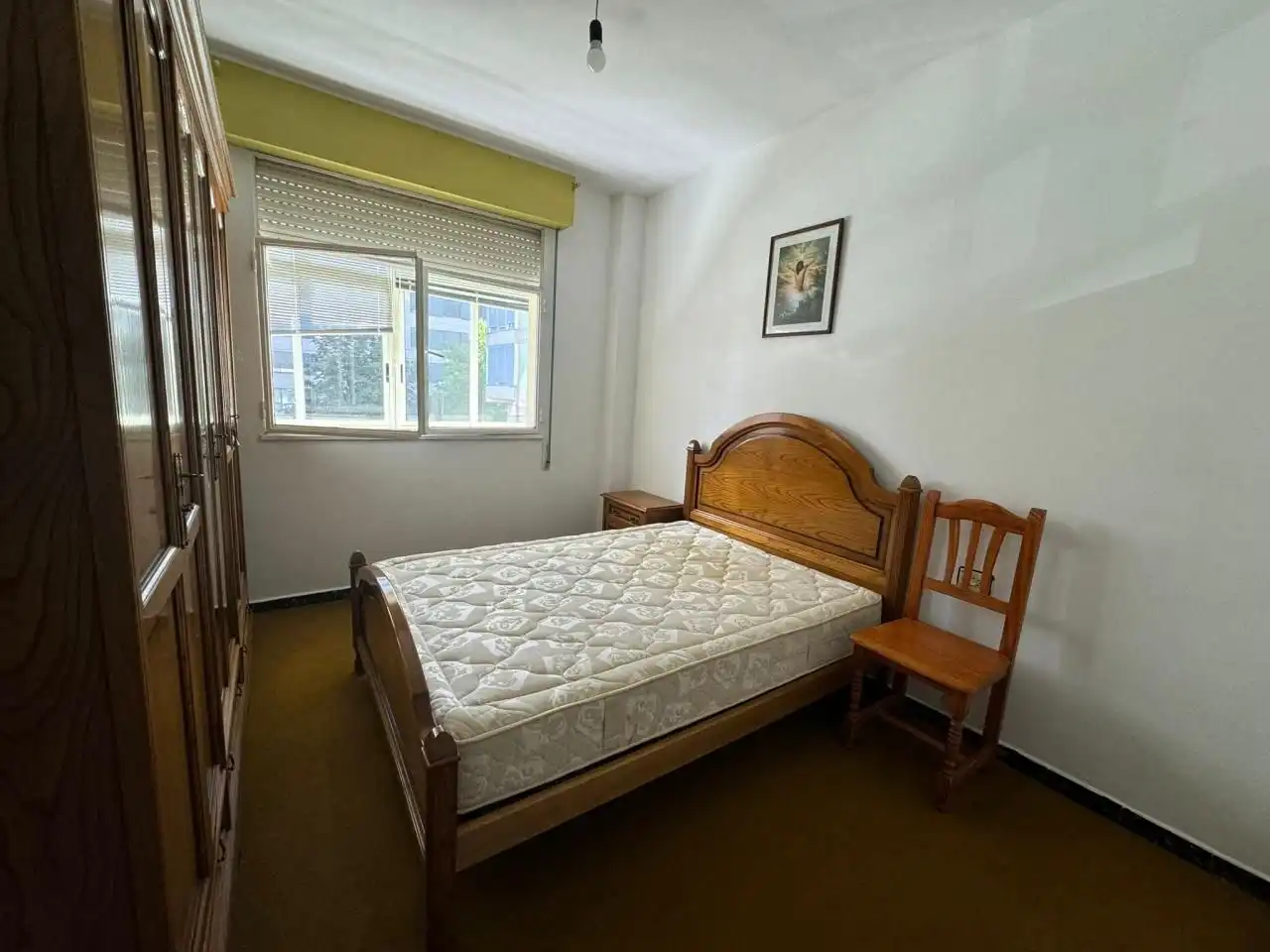 Schlafzimmer von Wohnung zur Miete in Ourense Capital  mit Heizung, Terrasse und Möbliert
