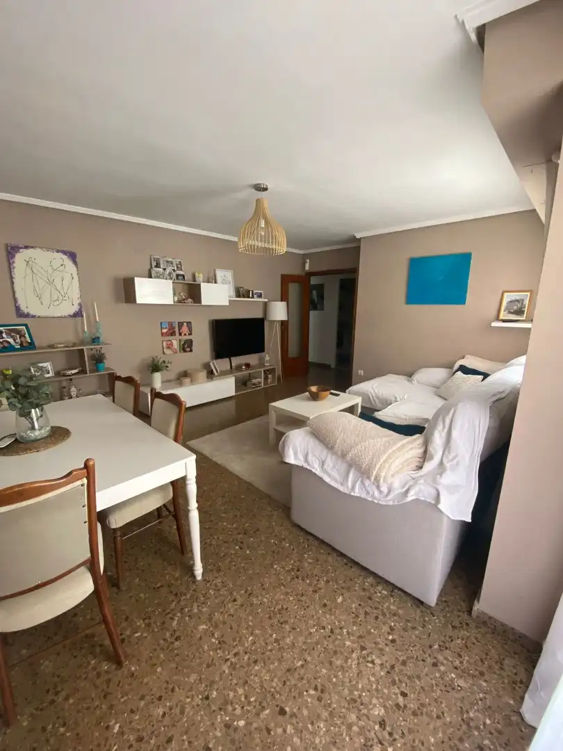 Sala d'estar de Apartament en venda en Valencia amb Moblat